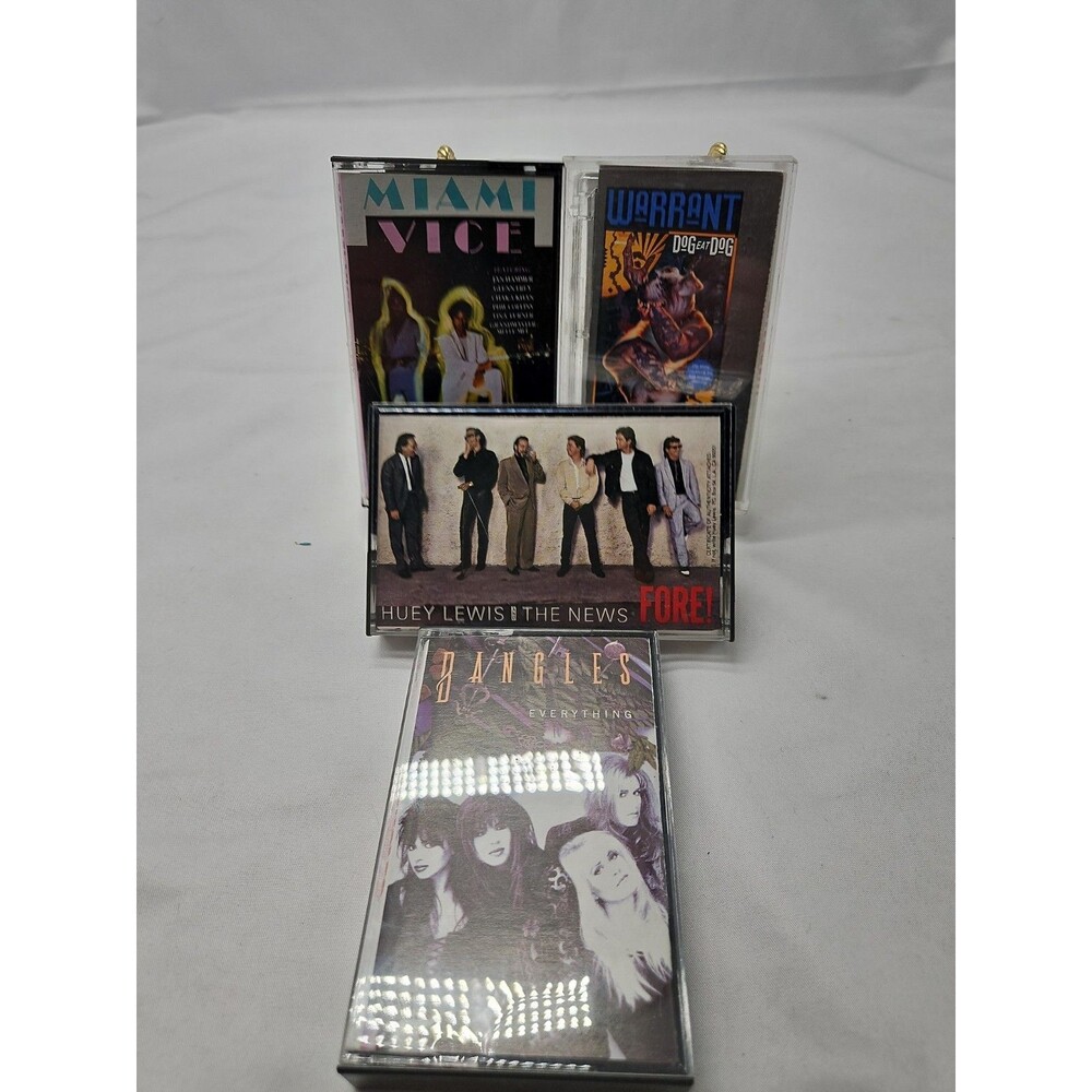 Lot of 4 Cassette Tapes